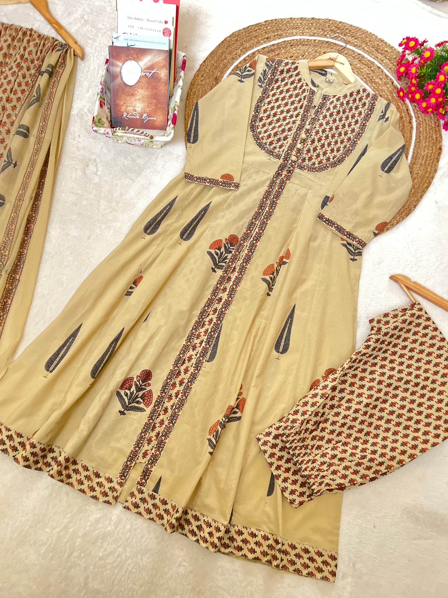 Pure cotton premium beautiful dress