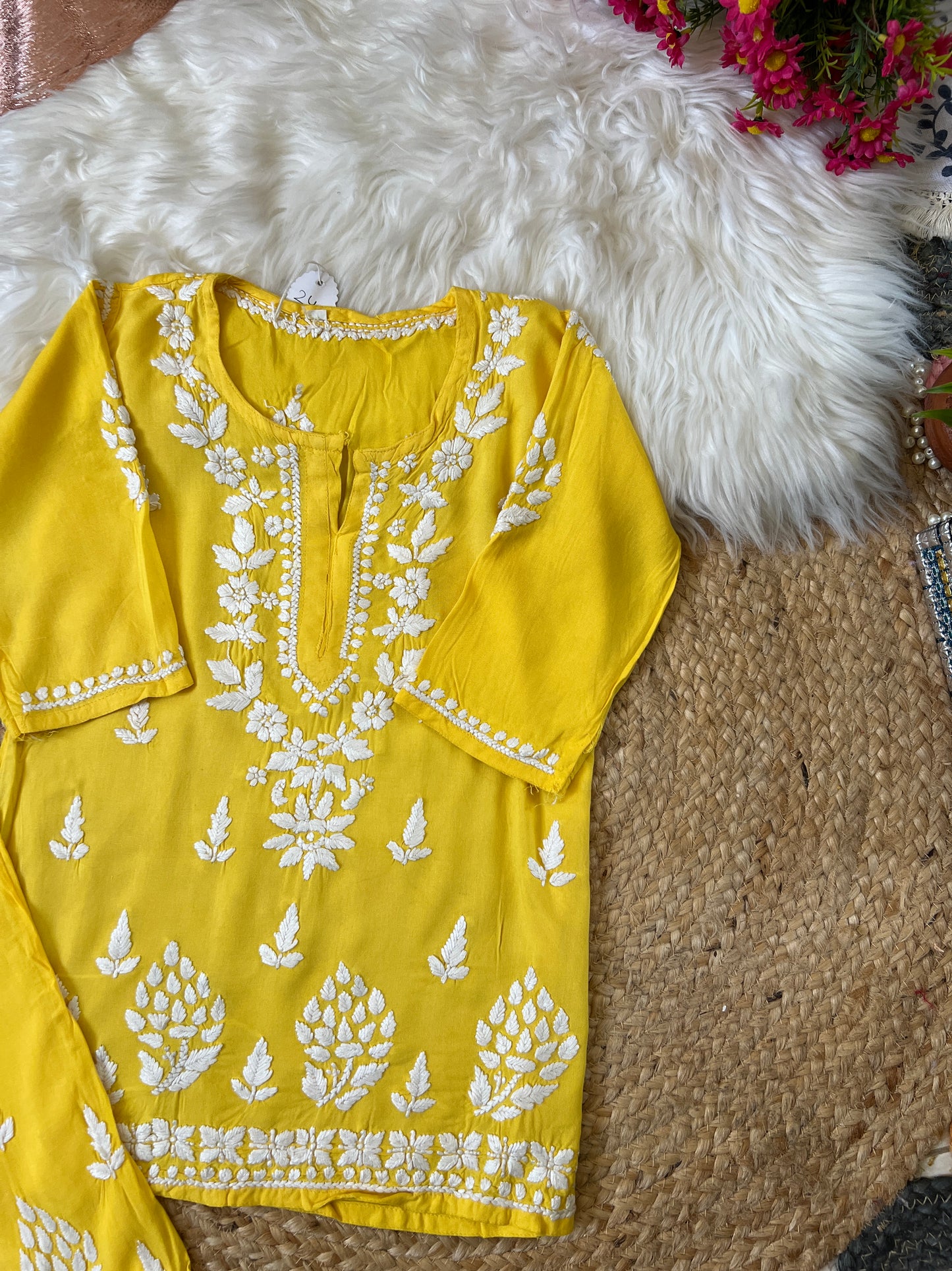 Kids chikankari