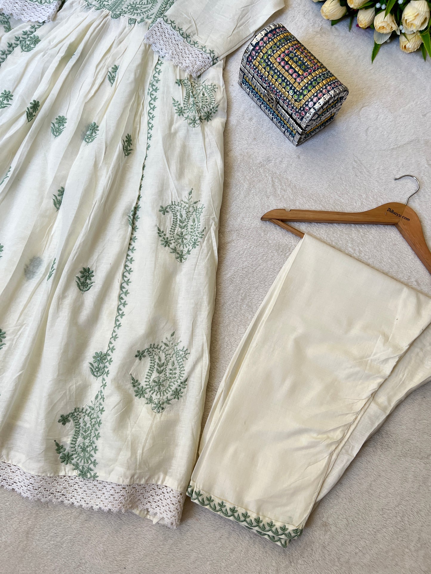 Mul cotton frok set CBRP0534