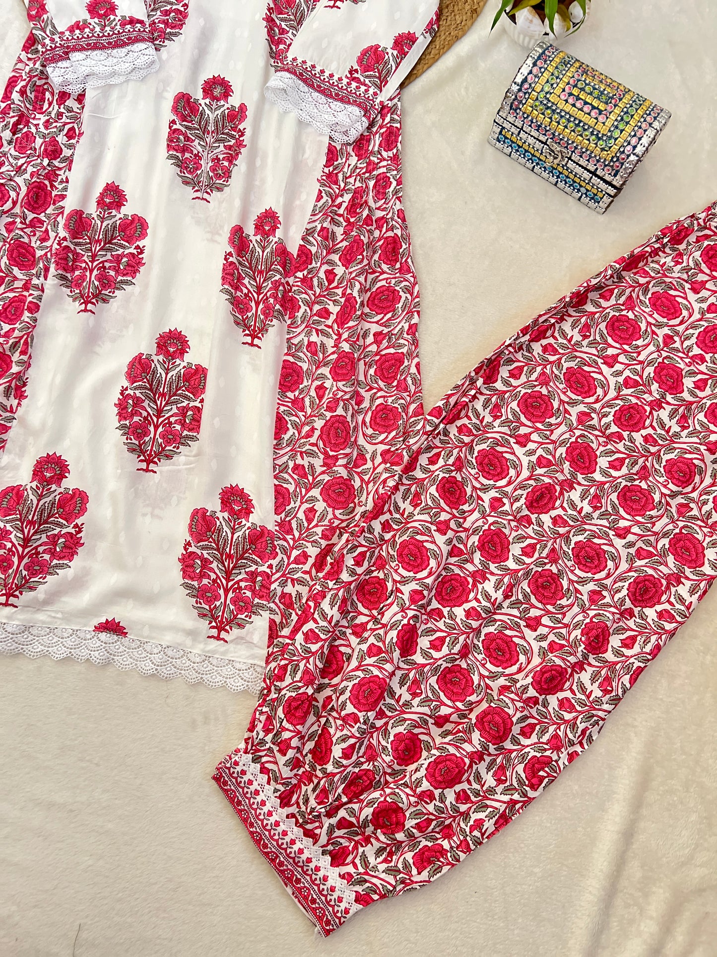 Beautiful dress in cotton rayon material soft cotton
