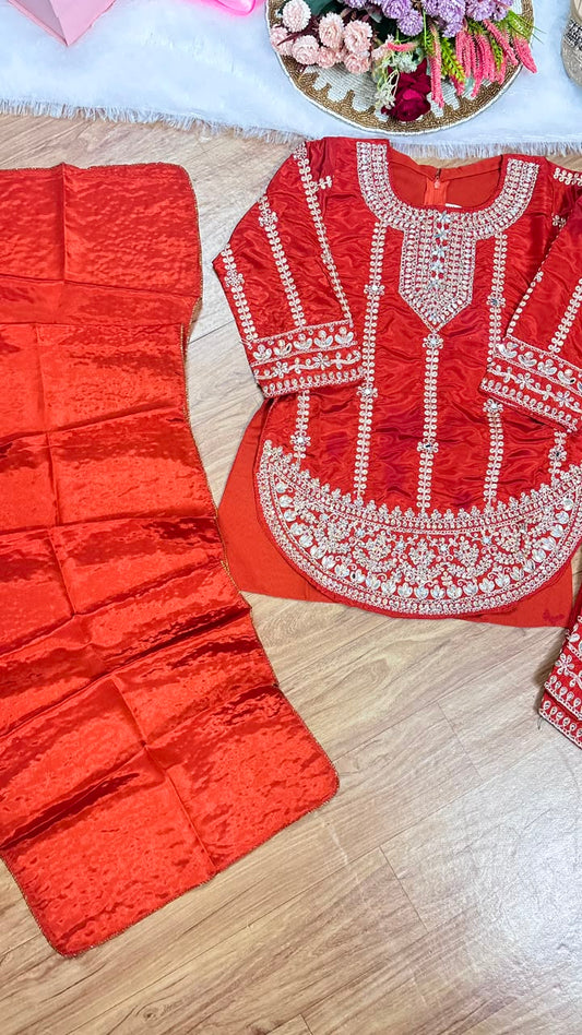 Premium kids wear in Silk Material
