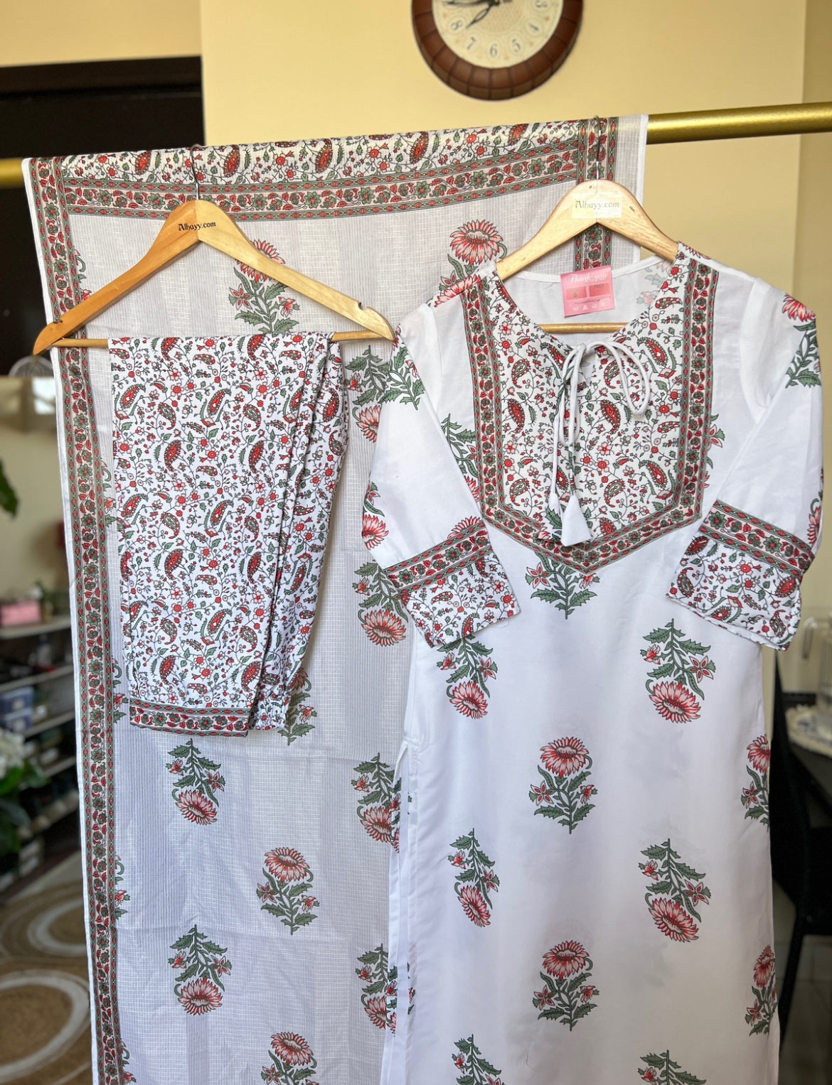 Beautiful dress in poly cotton