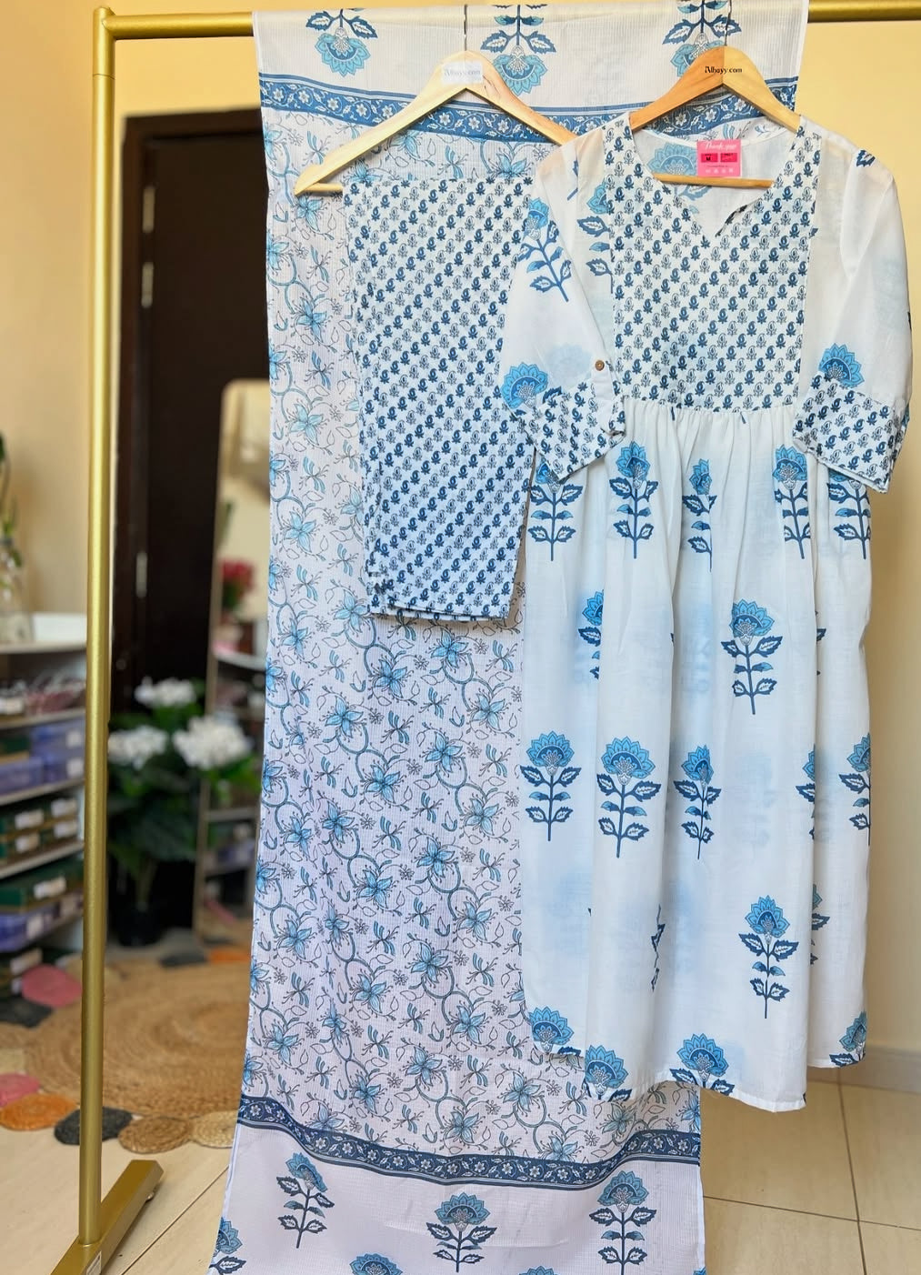 Poly cotton suit set