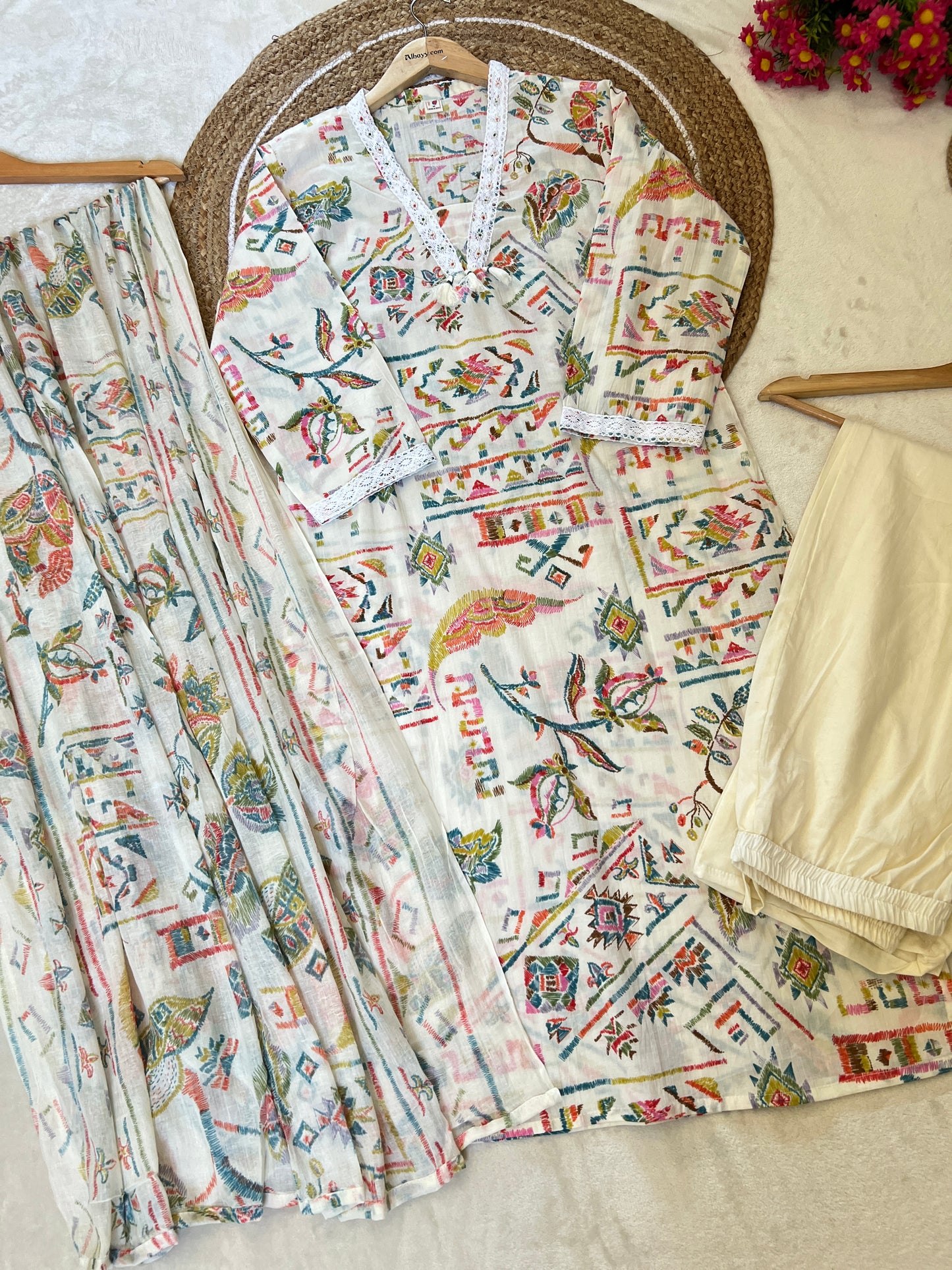 Beautiful dress in cotton