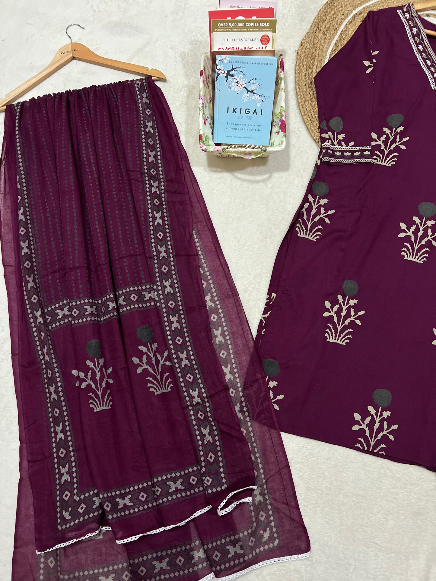 Beautiful dress in soft cotton (cotton rayon)