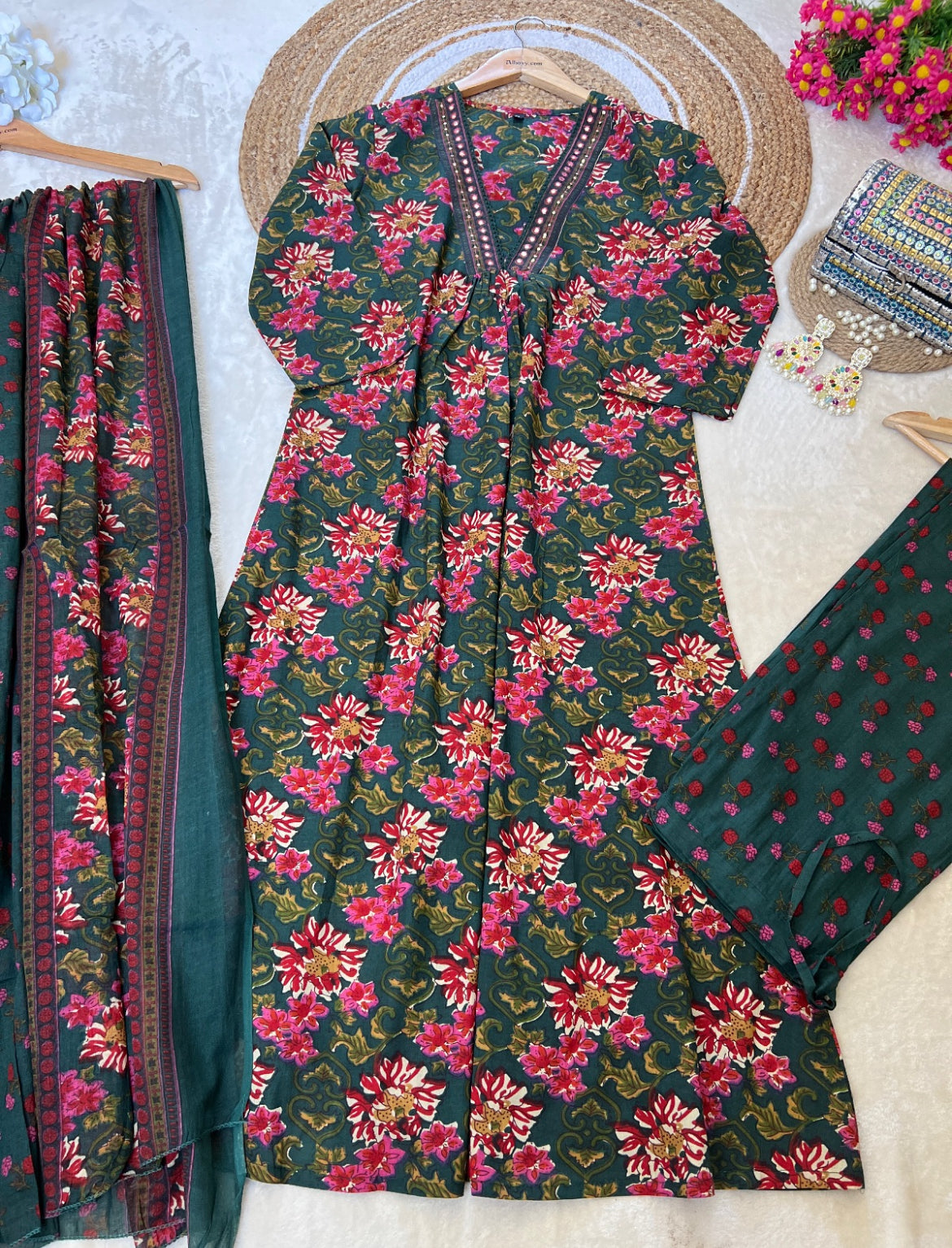 Beautiful dress in cotton