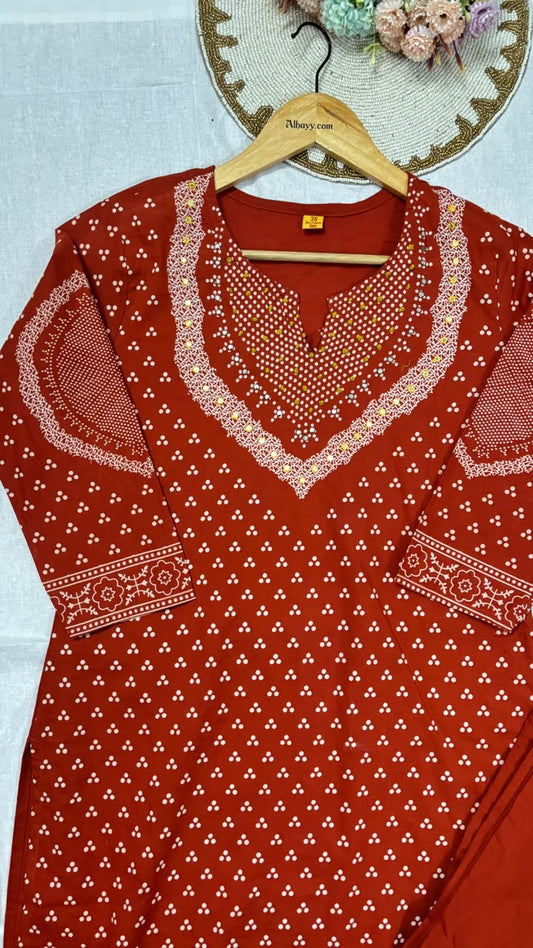 Cotton suit set