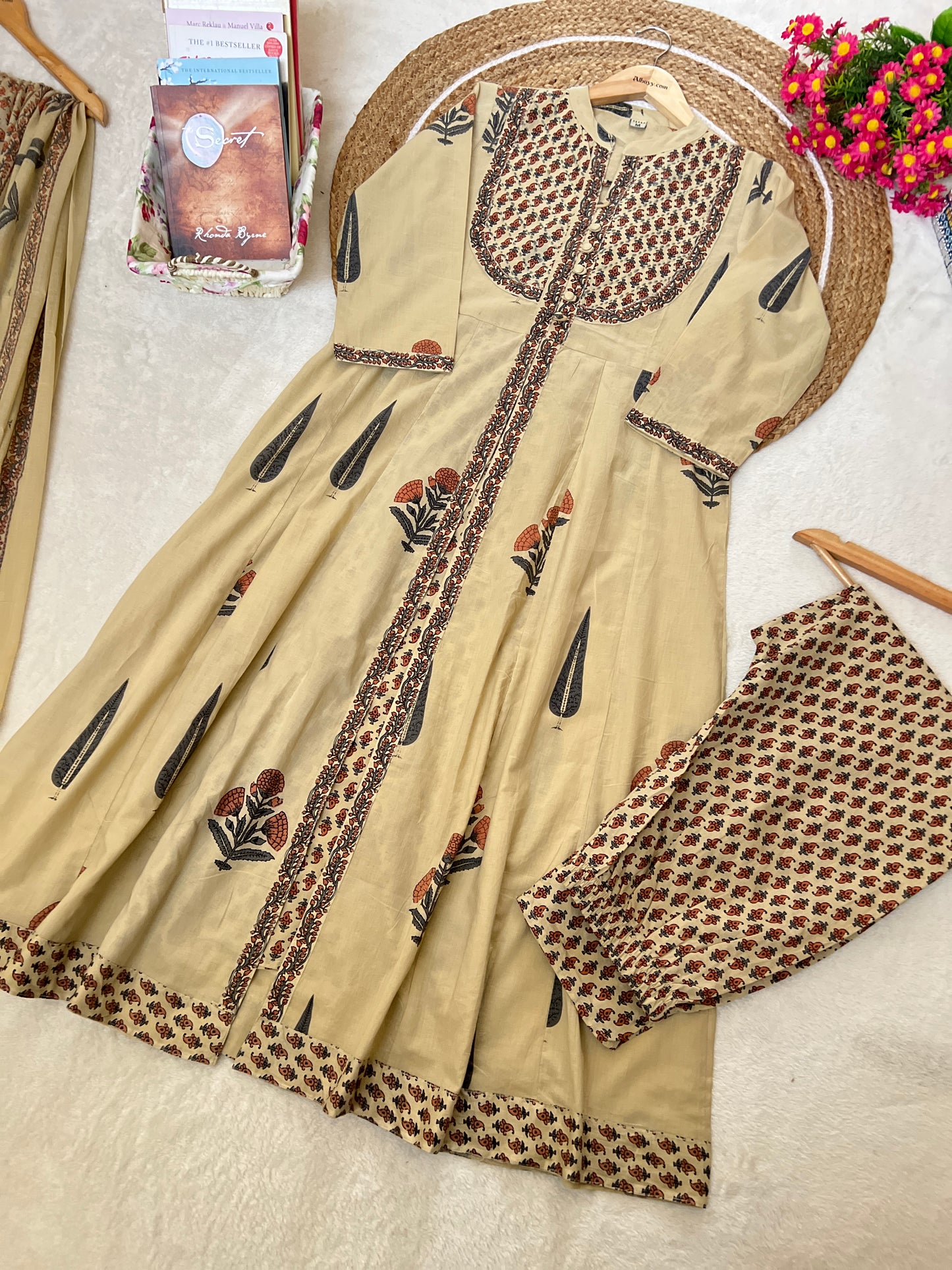 Pure cotton premium beautiful dress