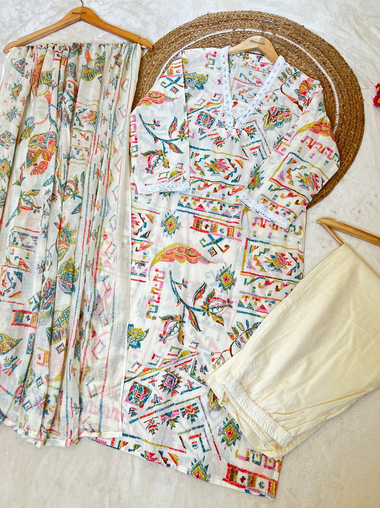 Beautiful dress in cotton