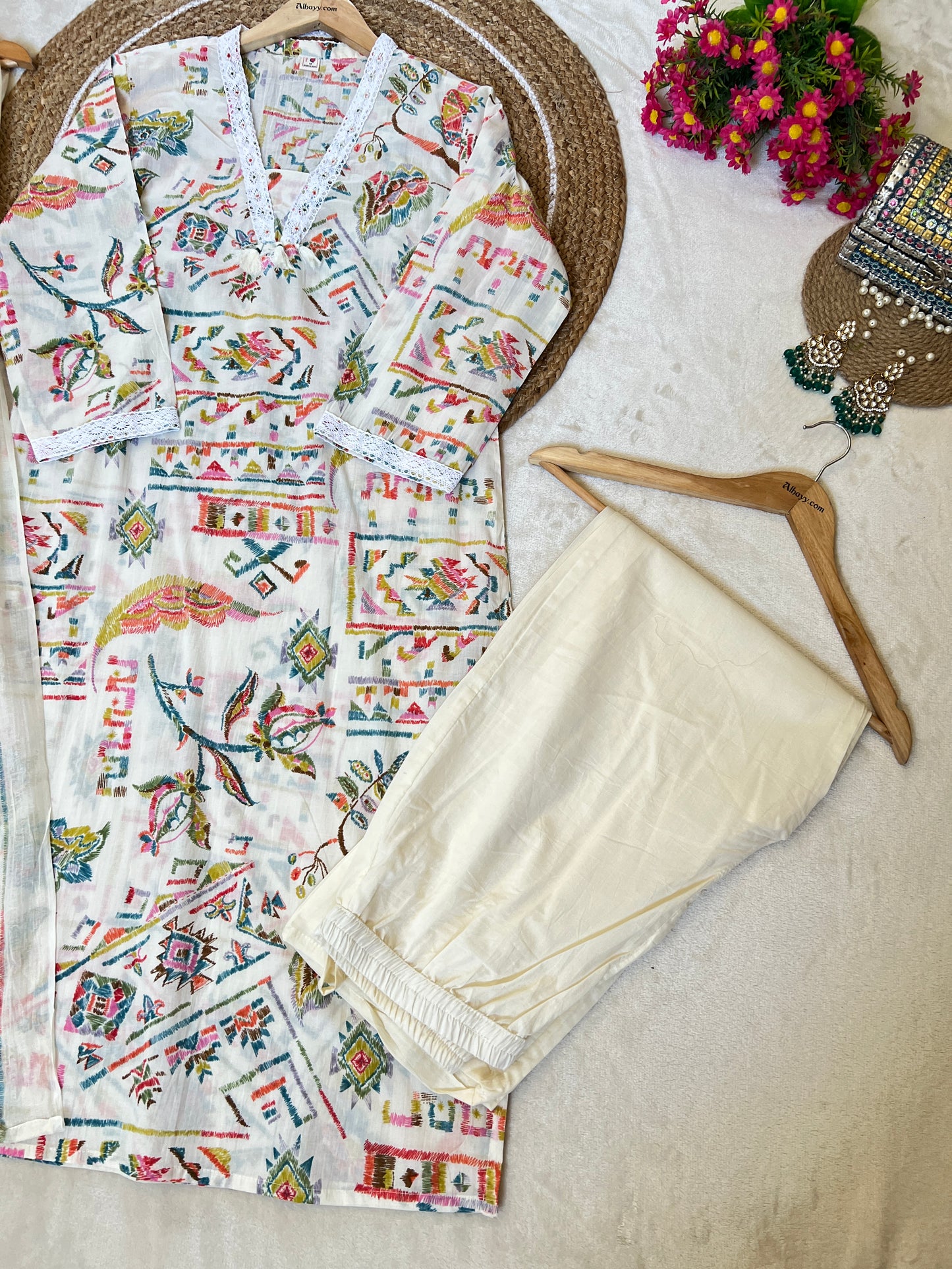 Beautiful dress in cotton