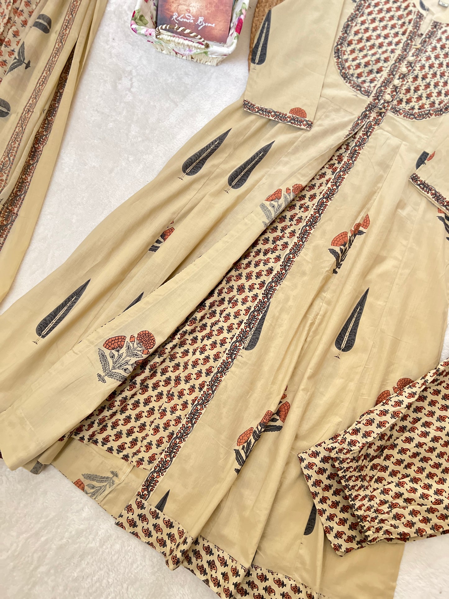 Pure cotton premium beautiful dress