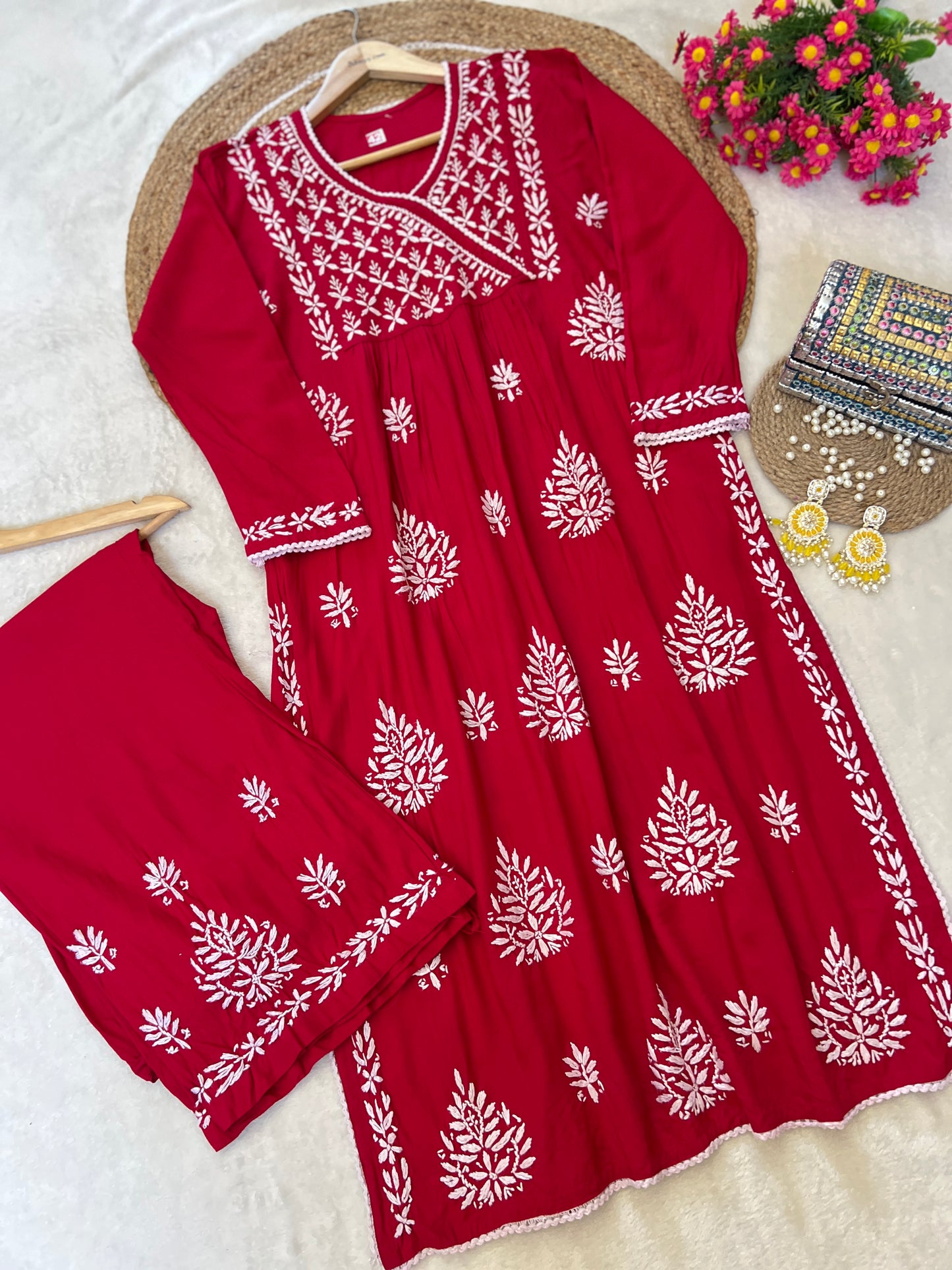 Beautiful chikankari dress
