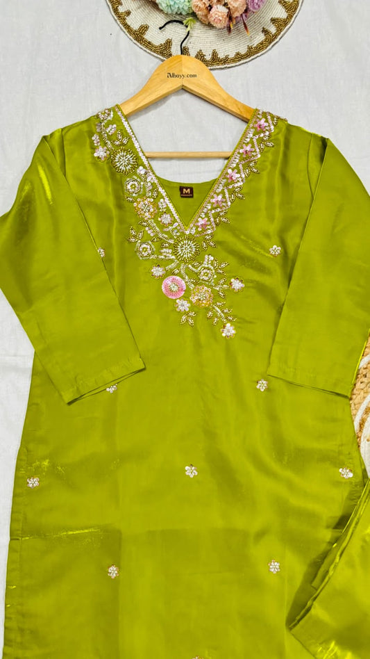 Suit set silk