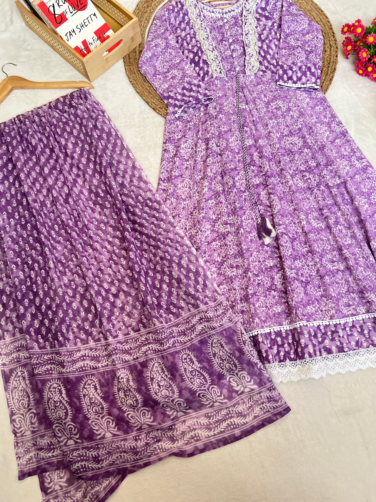Beautiful cotton rayon material dress