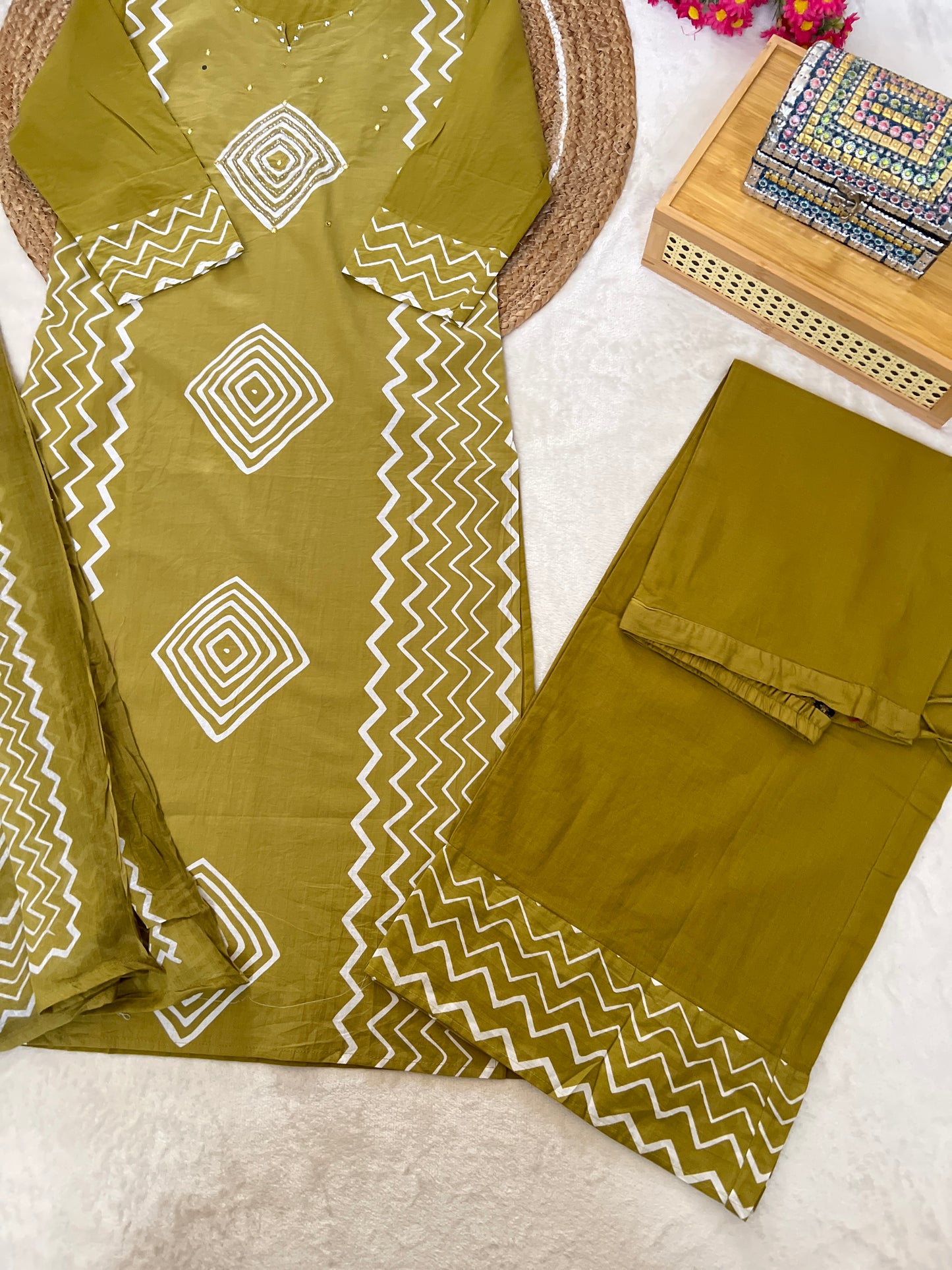 Beautiful premium cotton dress