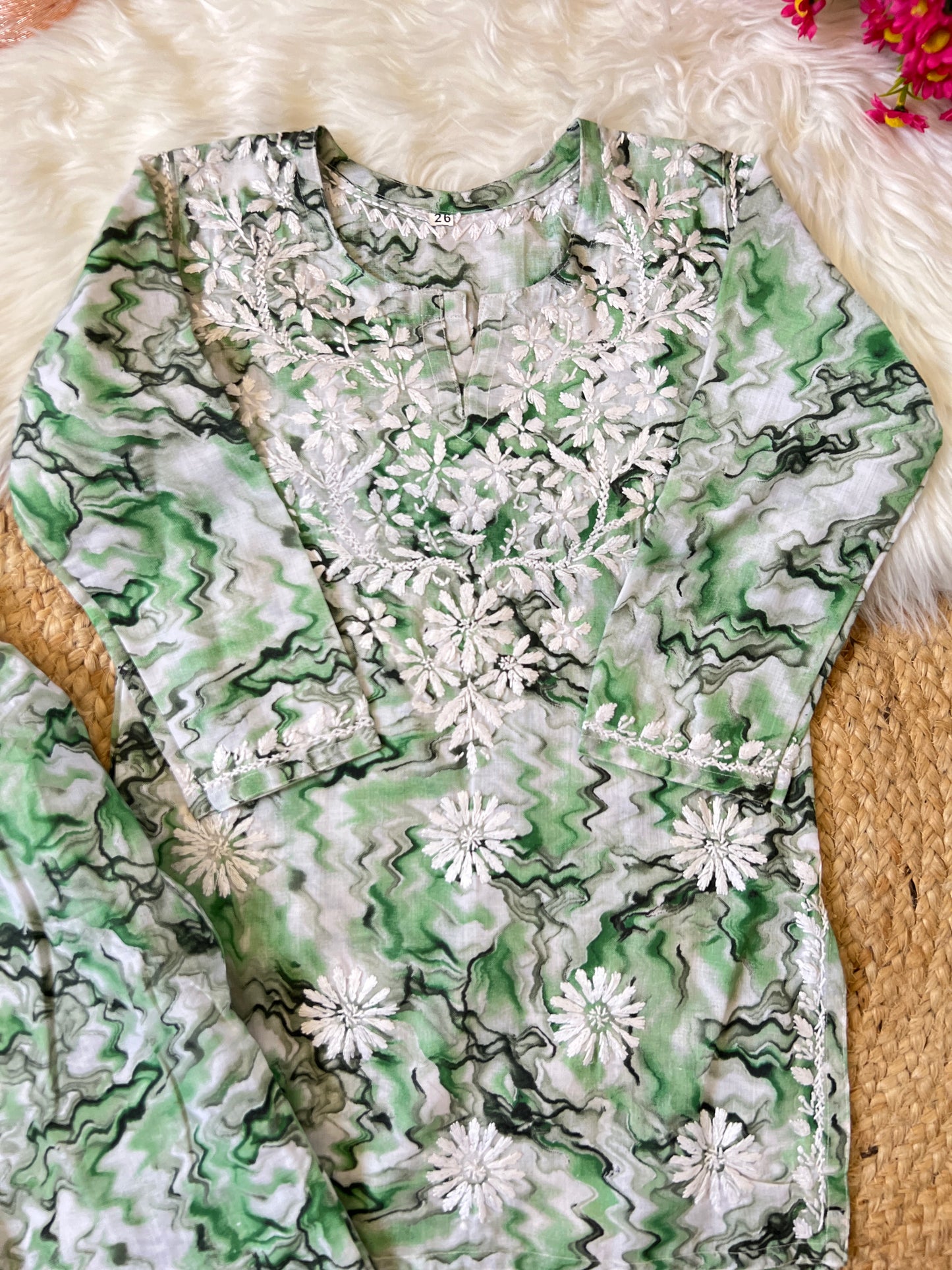 Kids chikankari