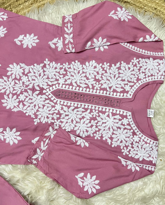 Lucknowi style dress 0039