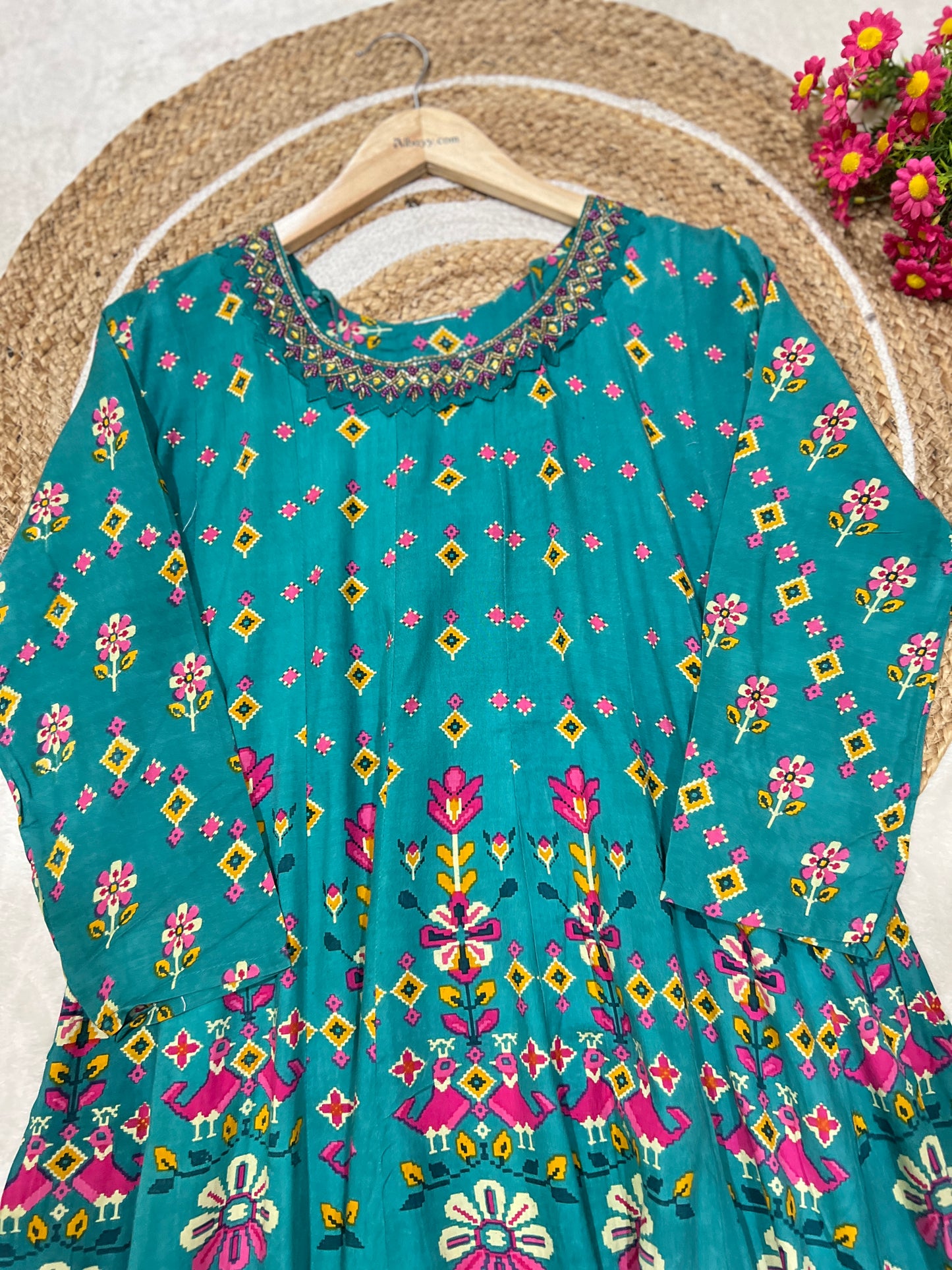 Beautiful soft cotton( rayon) frock