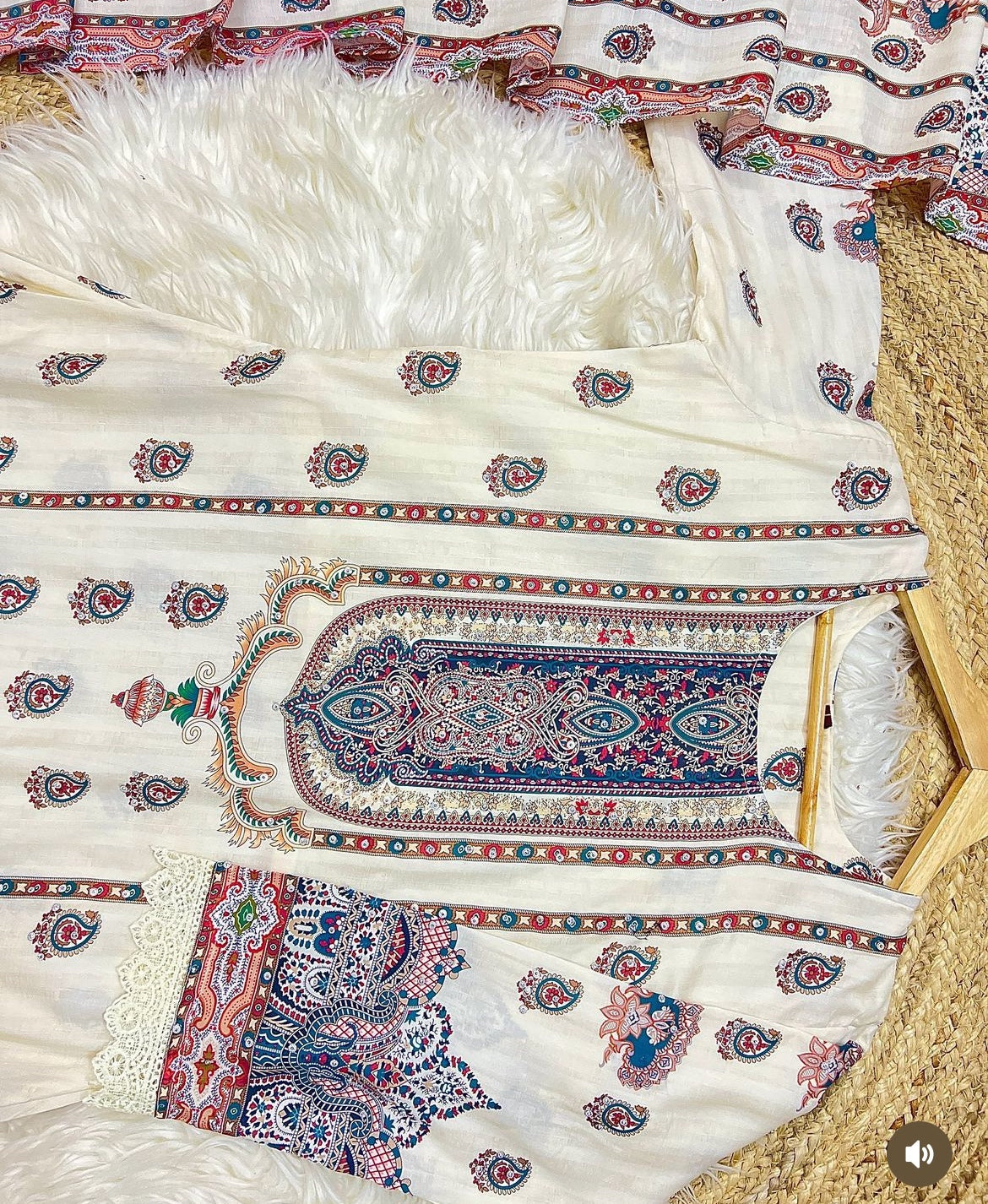 Beautiful dress in poly cotton