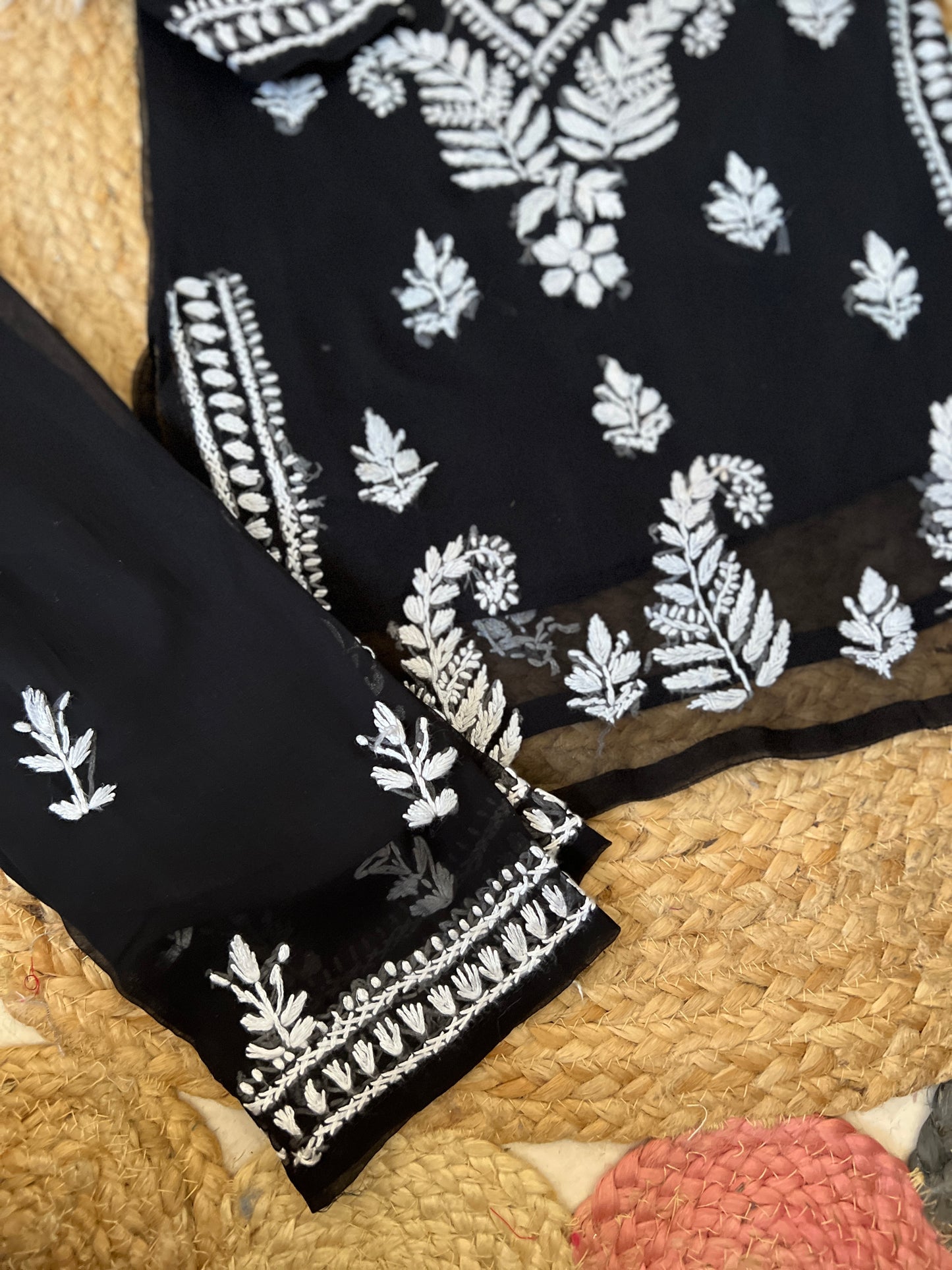 Kids chikankari