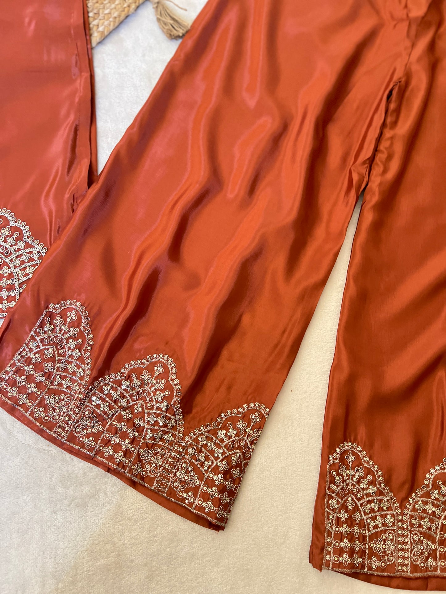 Beautiful dress in Muslin Silk -1044