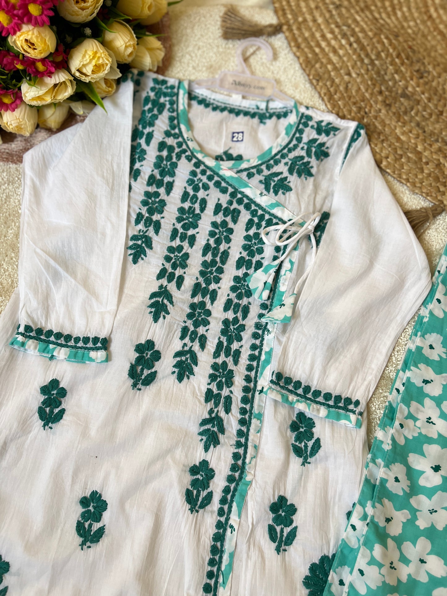 kids Lucknowi style cotton dress CBRP450-500