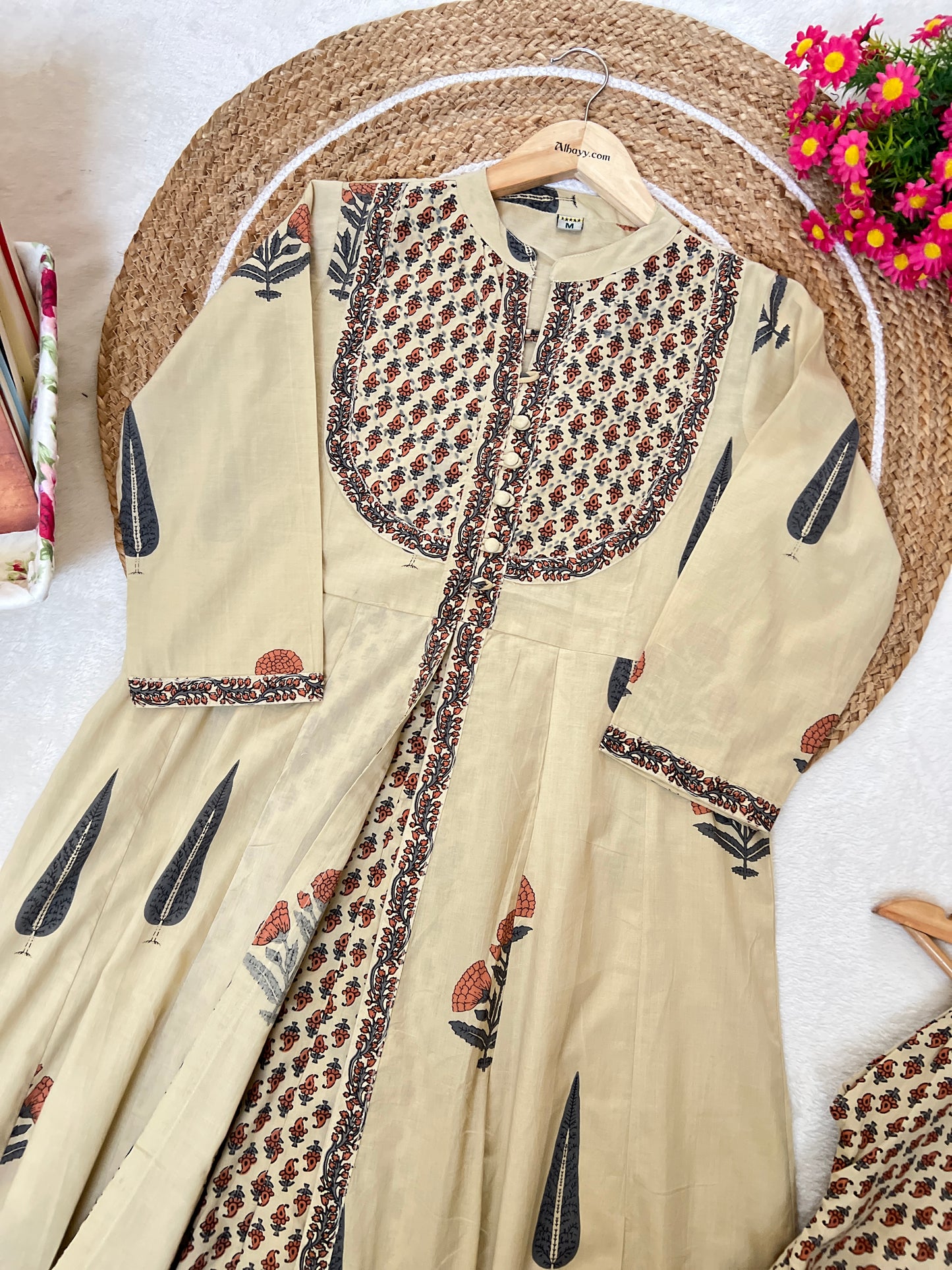 Pure cotton premium beautiful dress
