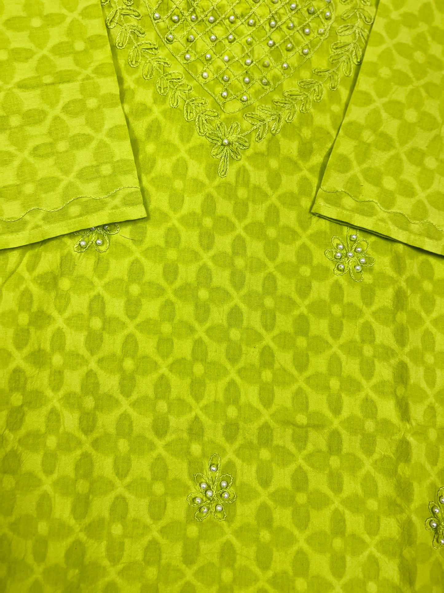 Cotton Chikankari kurti CBRP300