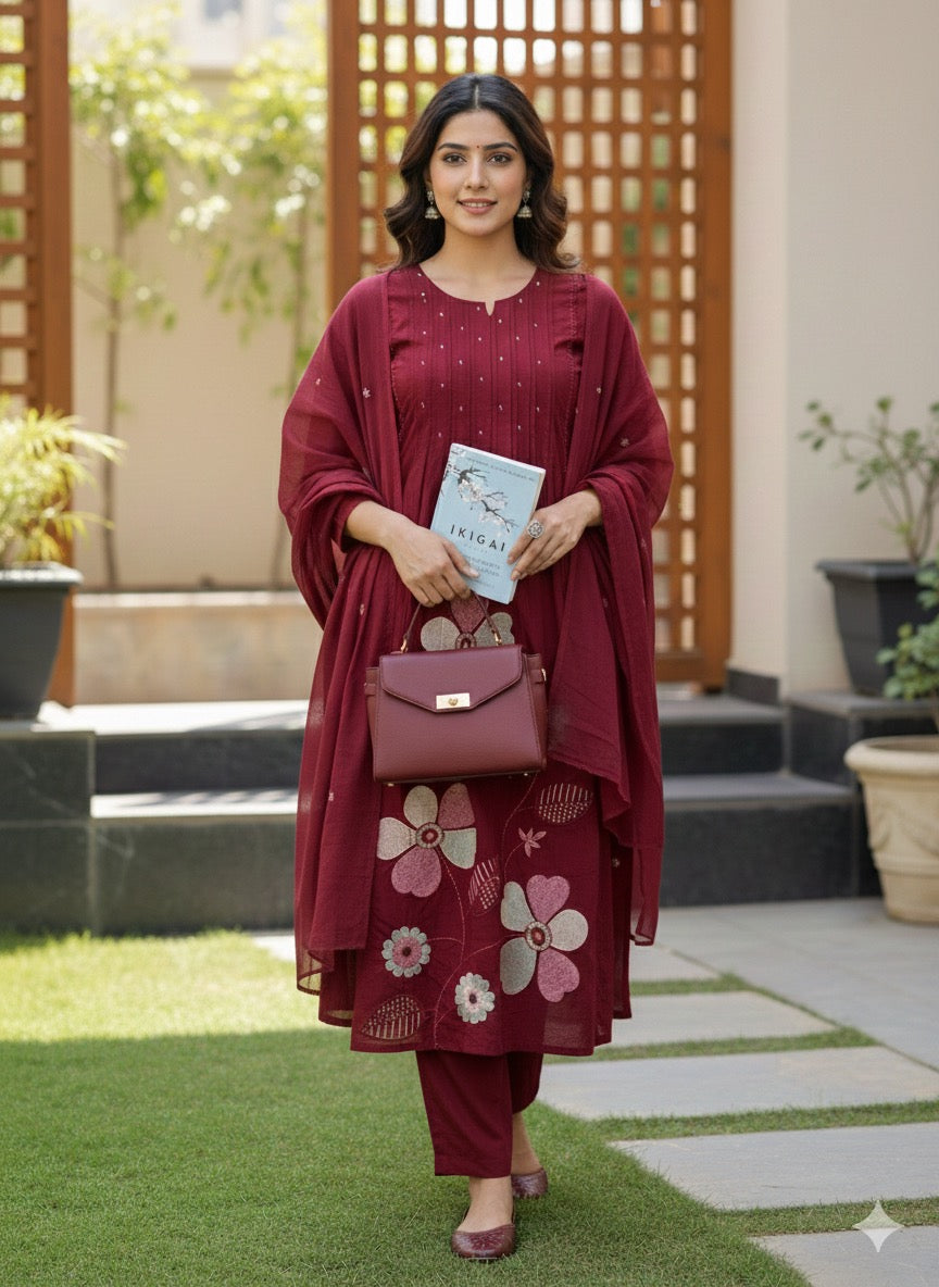 Cotton suit set CBRP0234