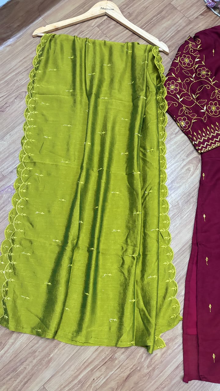 Silk suit set