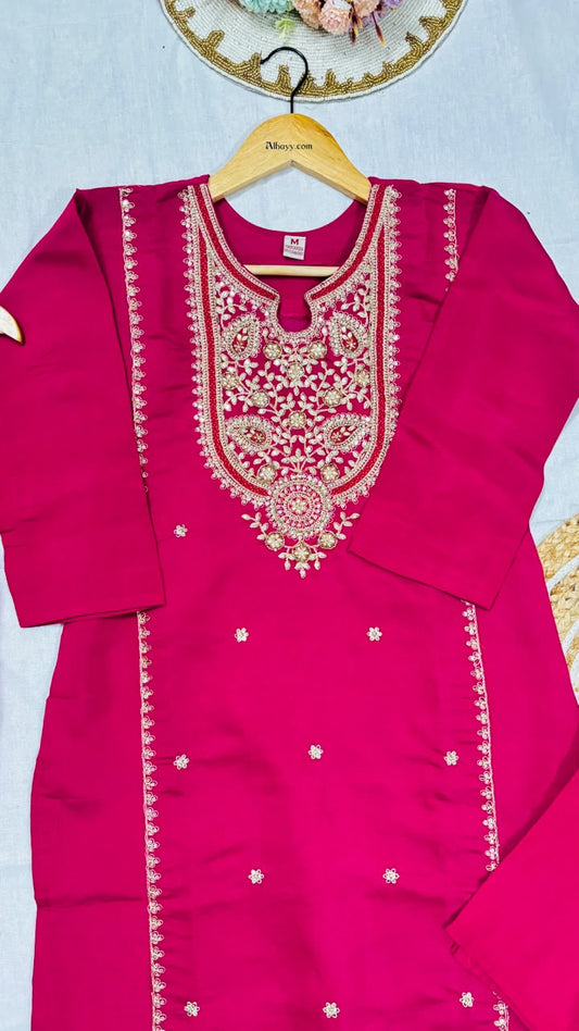 Salwar suit silk