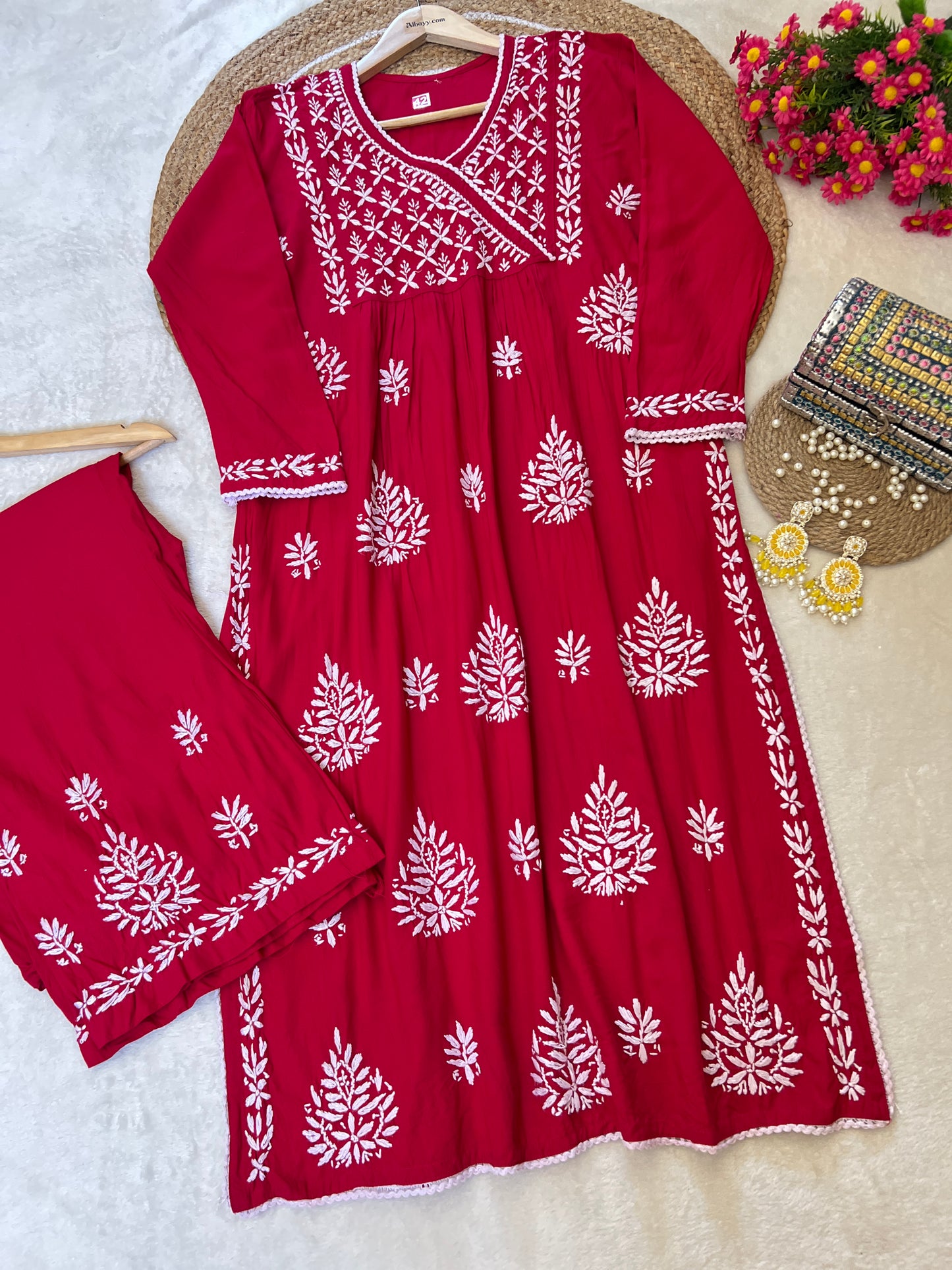 Beautiful chikankari dress