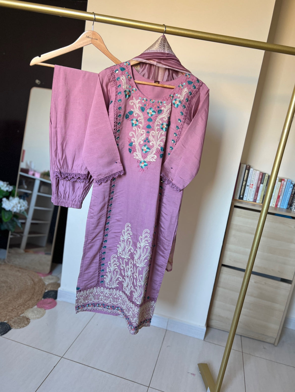 Beautiful cotton silk dress