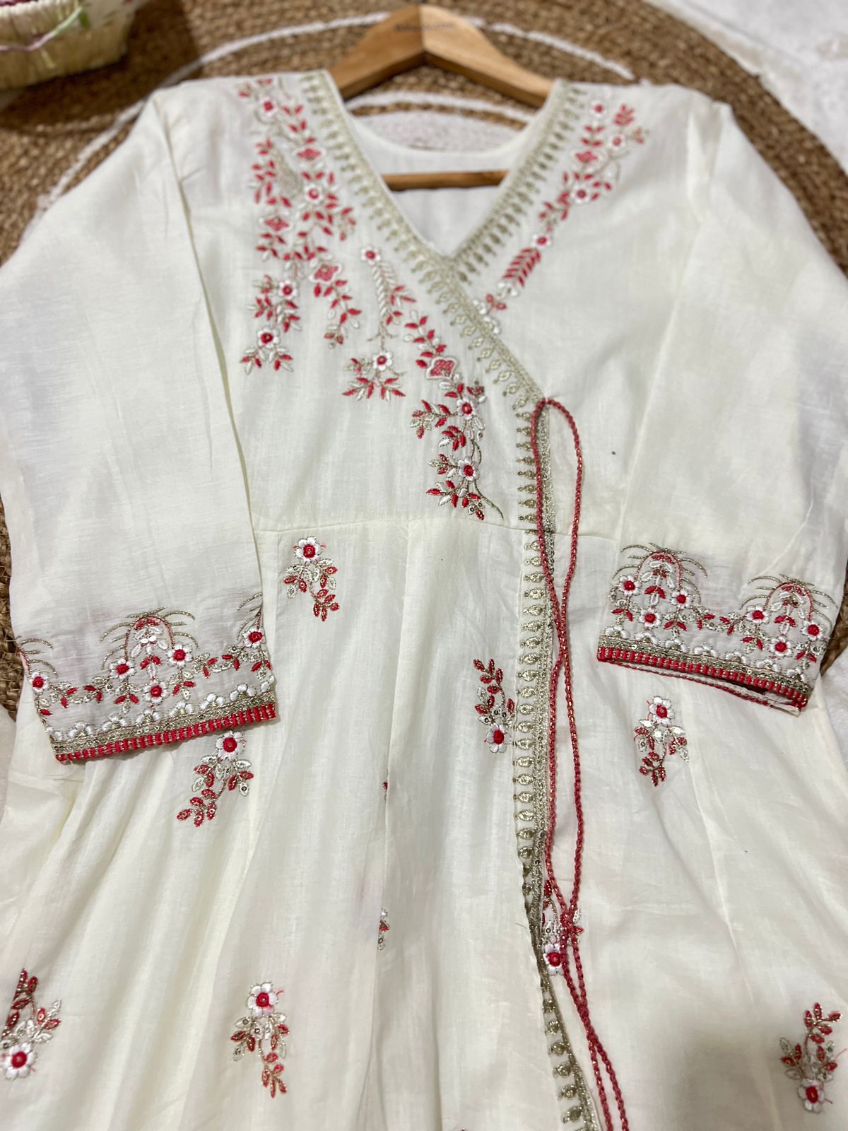 Premium mul cotton anarkali