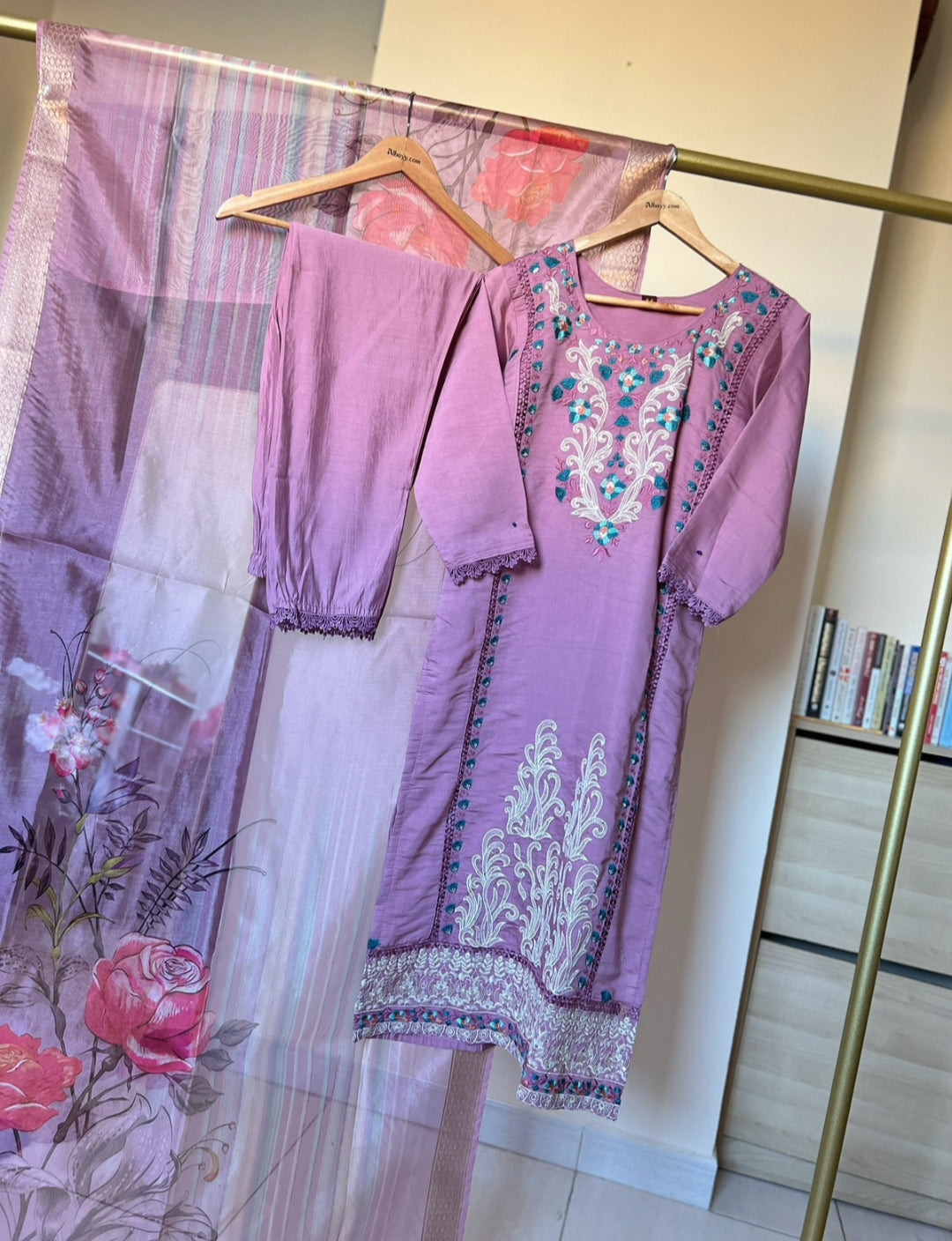 Beautiful cotton silk dress