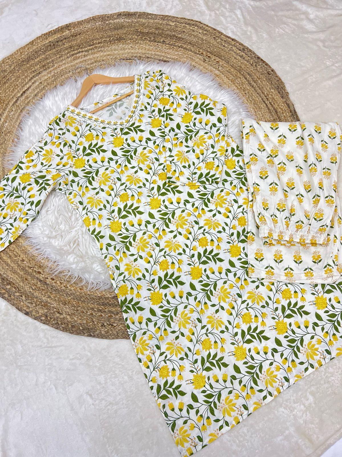 Premium cotton plus size dress