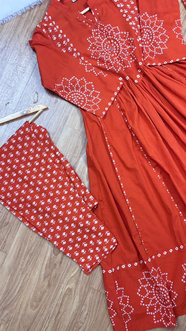 Premium cotton frock