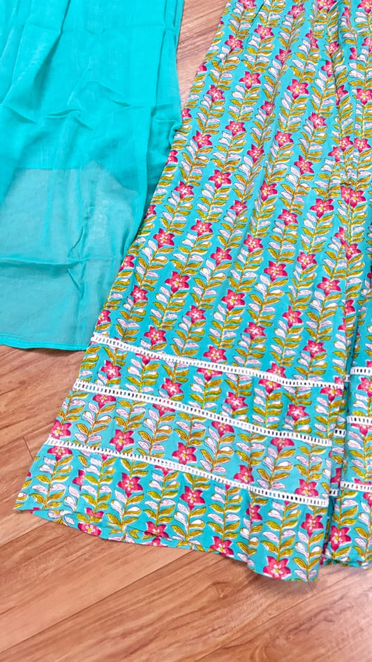 Frock Dupatta set