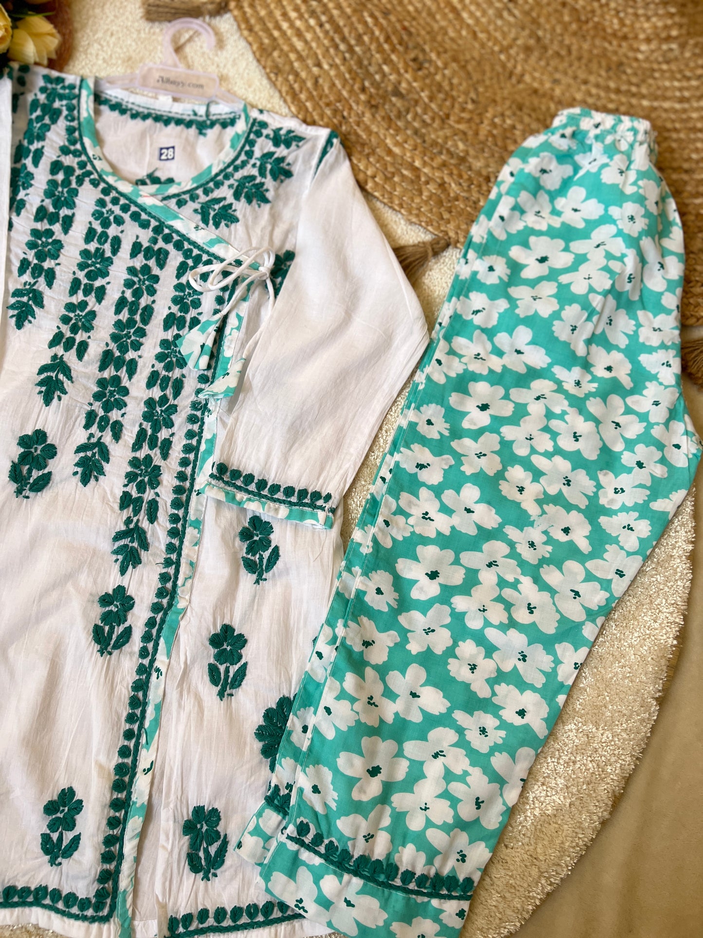 kids Lucknowi style cotton dress CBRP450-500