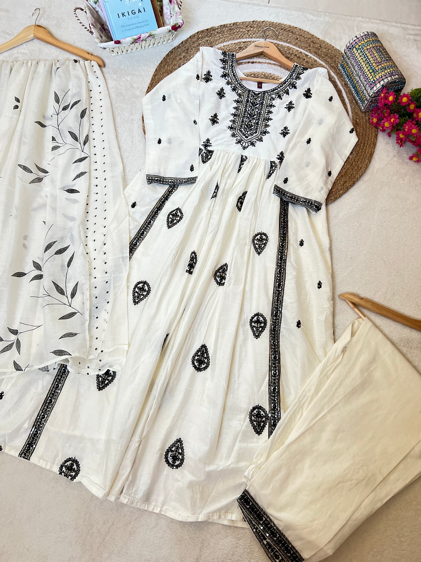 1018-Premium Mul cotton dress