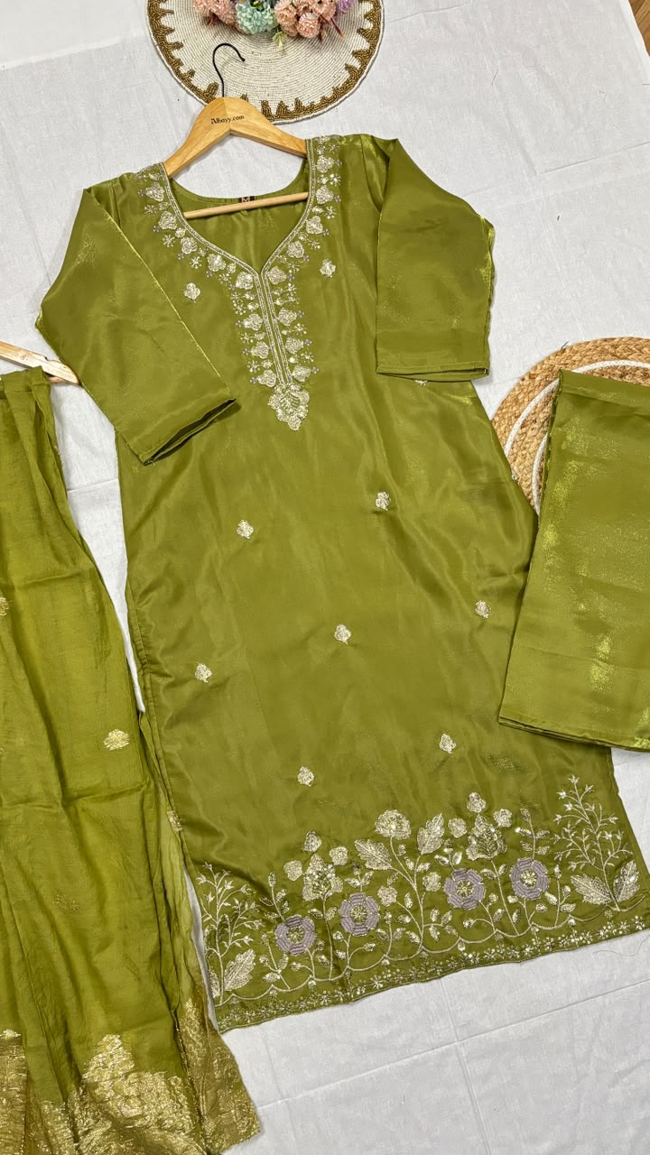 Salwar suit silk