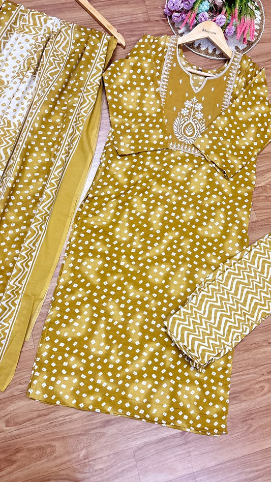 Cotton suit