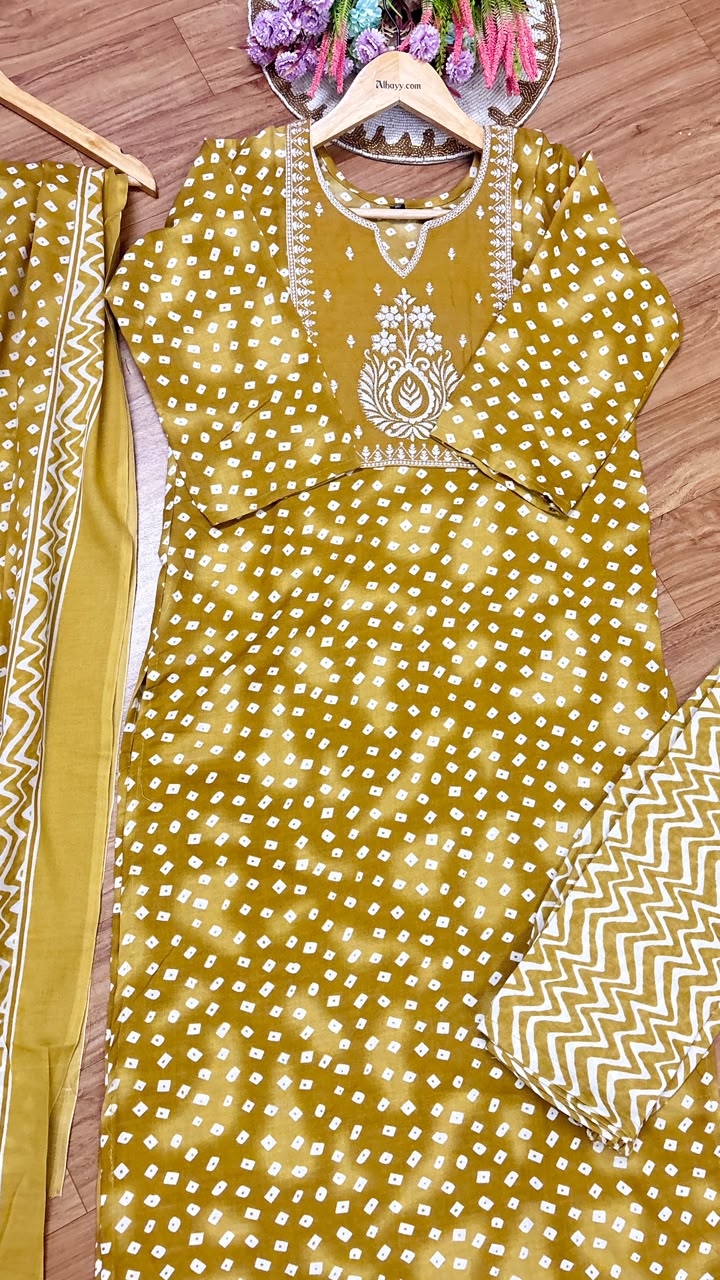 Cotton suit