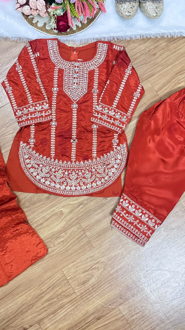Premium kids wear in Silk Material