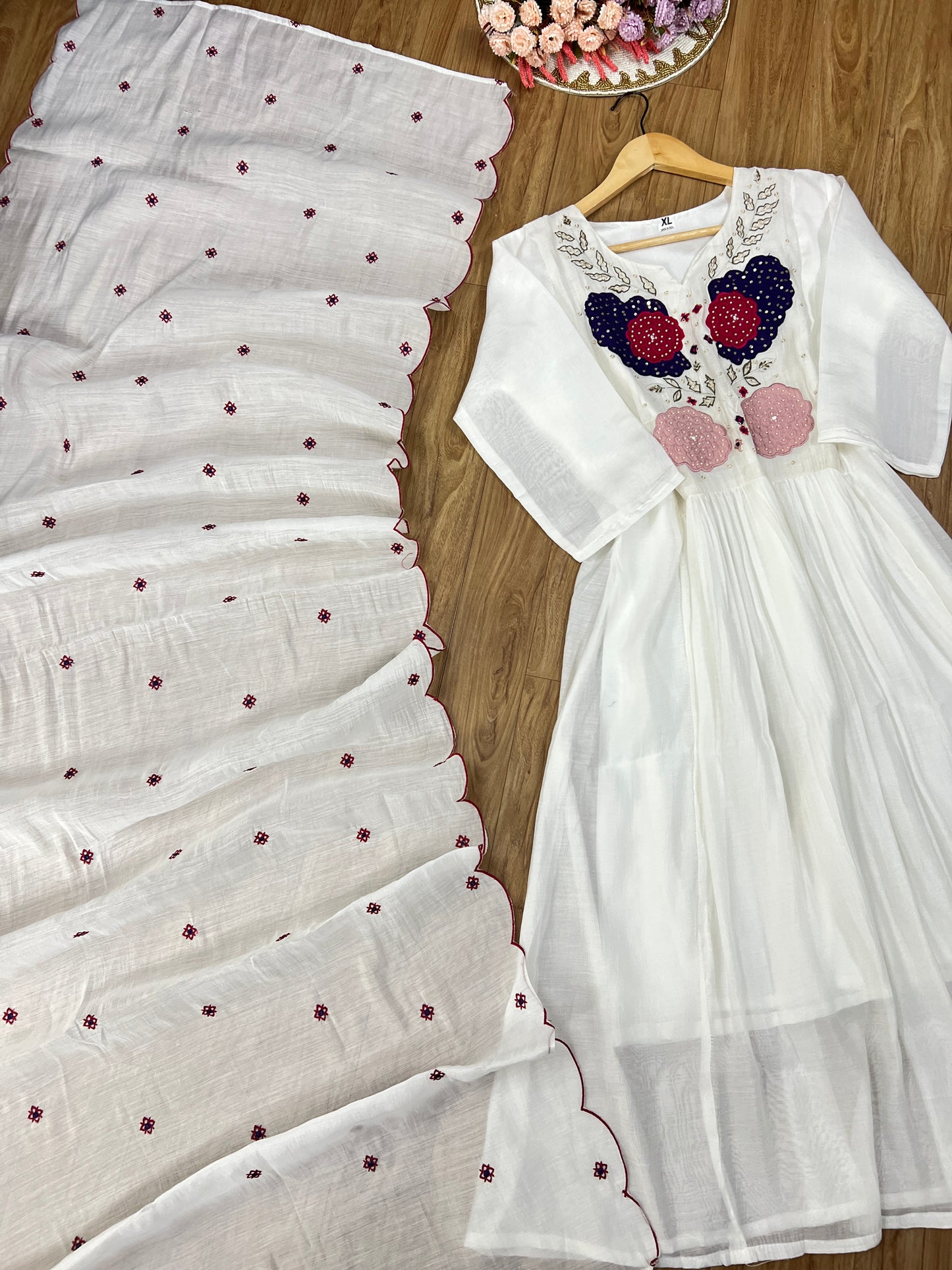Premium mul chanderi suit (CBRP700)