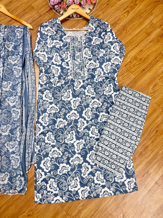 Cotton suit