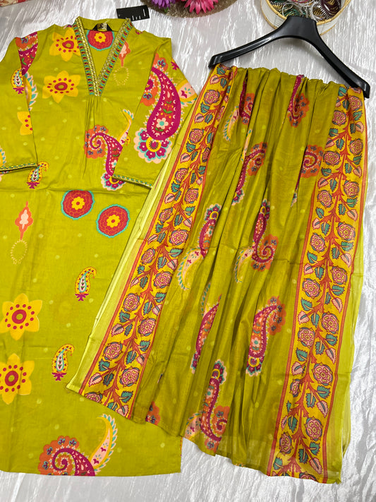Beautiful cotton suit CBRP500