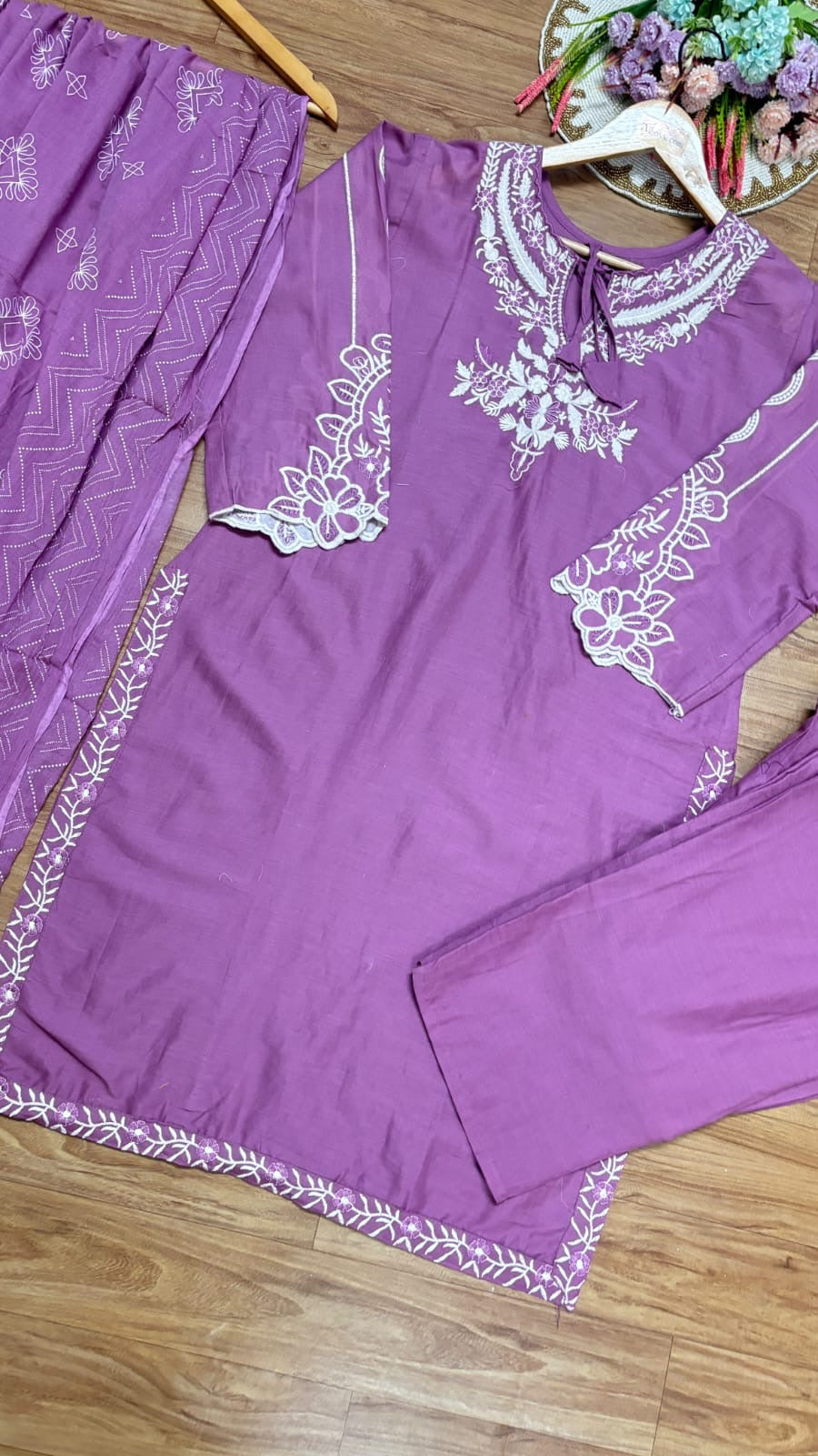 Cotton suit set