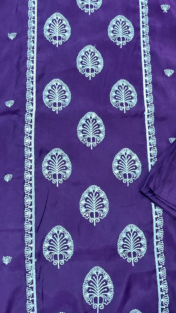 Silk suit set