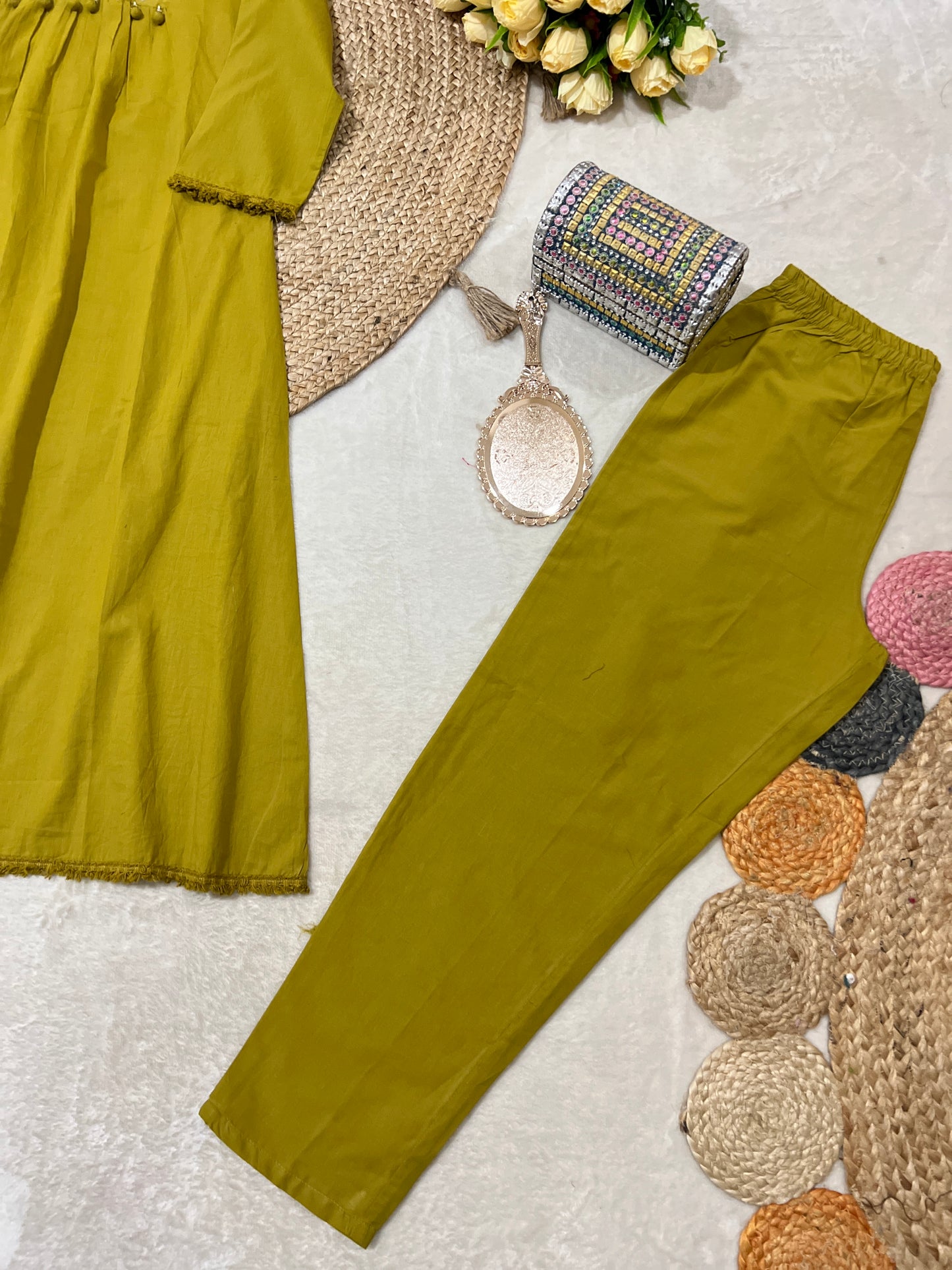 Beautiful cotton dress - CBRP1044